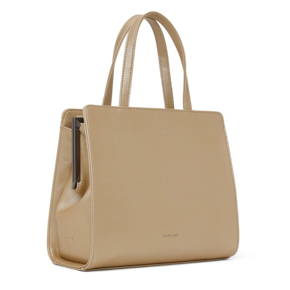 Matt & Nat Elegant Tan Leather Handbag